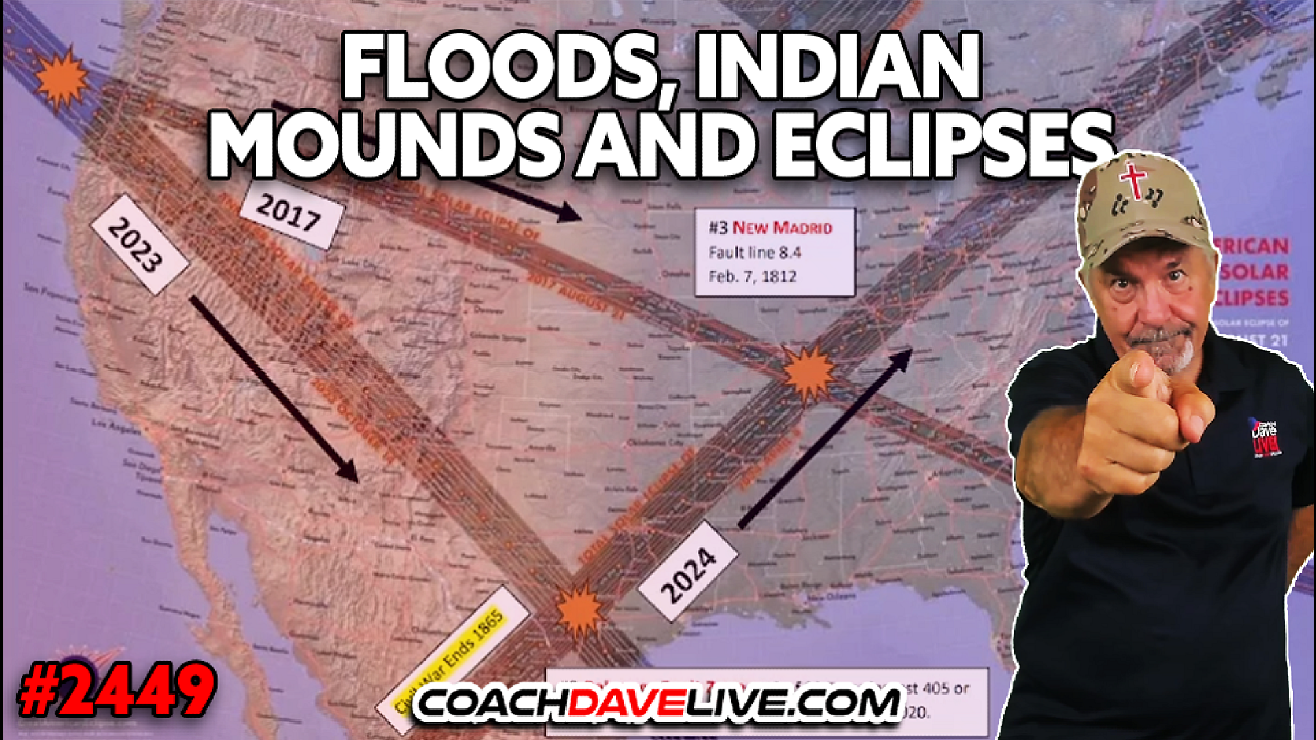 FLOODS, INDIAN MOUNDS AND ECLIPSES