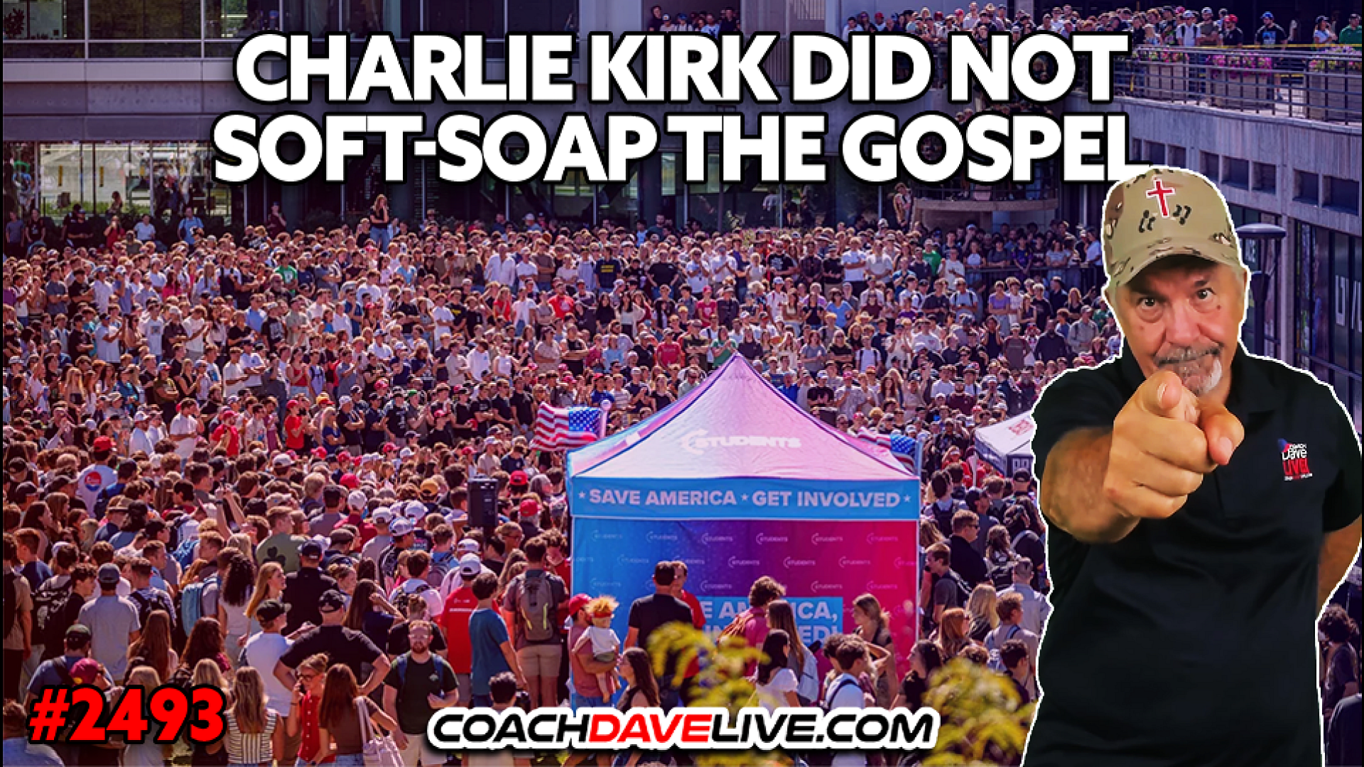 CHARLIE KIRK DID NOT SOFT-SOAP THE GOSPEL