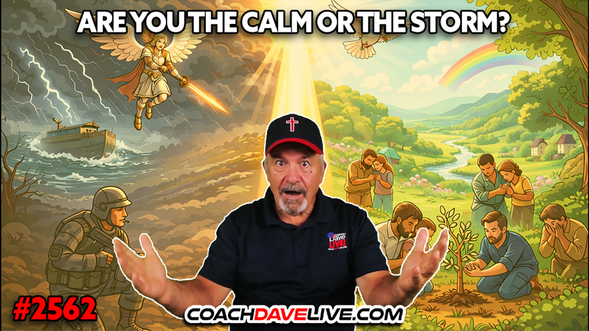 ARE YOU THE CALM OR THE STORM